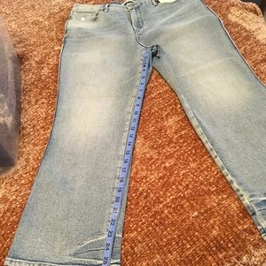 Good American Wide Leg Jeans